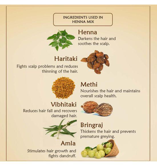 Anciant living Organic Henna Mix -100gm - Orgoshops