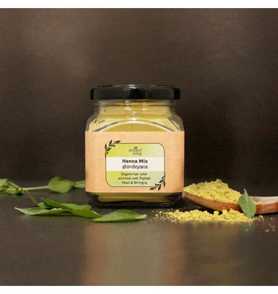 Anciant living Organic Henna Mix -100gm - Orgoshops