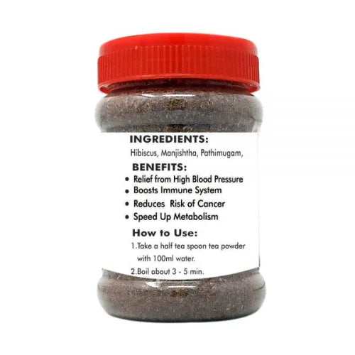 Veena Hibiscus Tea - 80 g ( Pack of 2 ) - Orgoshops