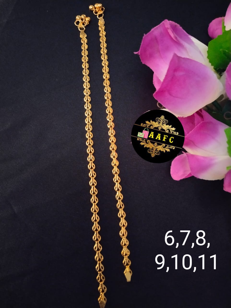 ஆர்எஸ் ஜூவல்லரி கொலுசு / ஐம்பொன் கொலுசு / அங்கிலெட் / கவரிங் கொலுசு