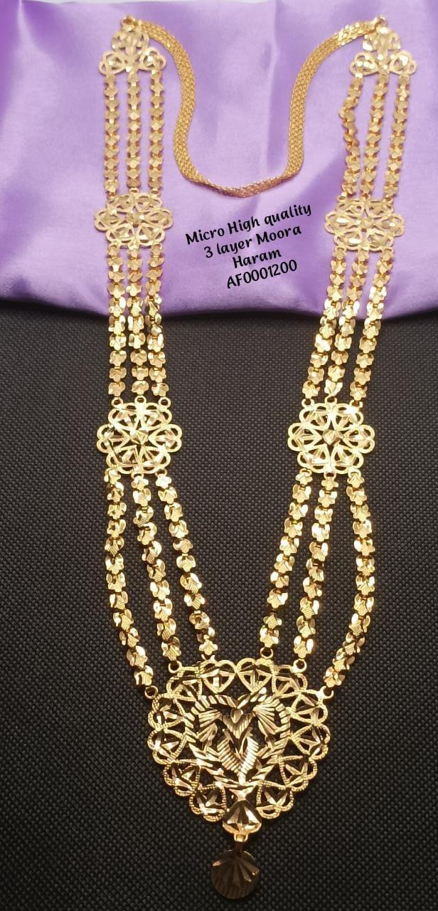 RS Jewelery Haram / Impon haram / Long Necklace / Long Neckset / Jewellery Set - Orgoshops