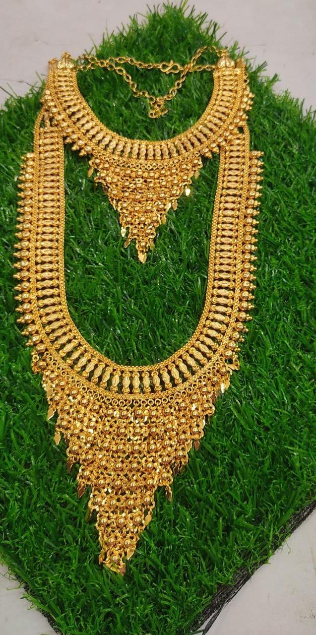 RS Jewelery Haram / Impon haram / Long Necklace / Long Neckset / Jewellery Set - Orgoshops