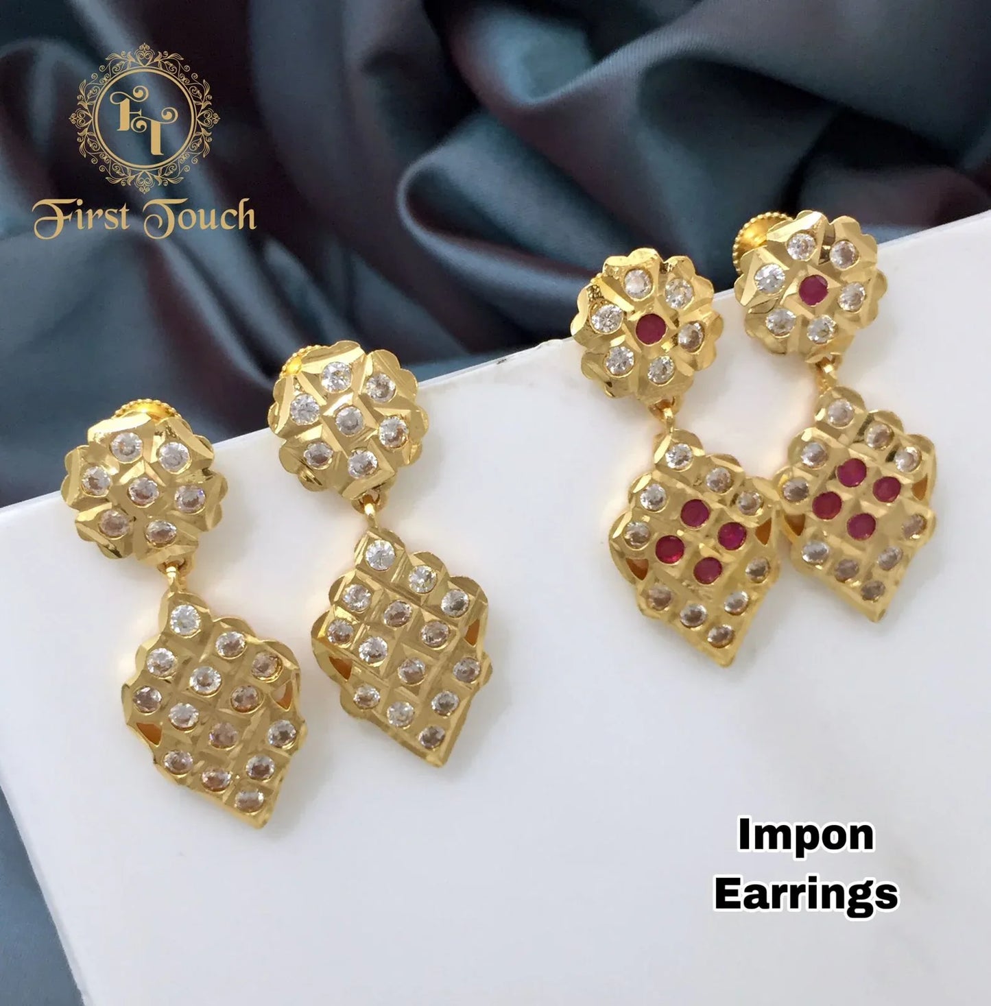 RS Jewelery Stud/Ear rings/Women Earrings/Studs For women/Thoodu For Womens - Orgoshops