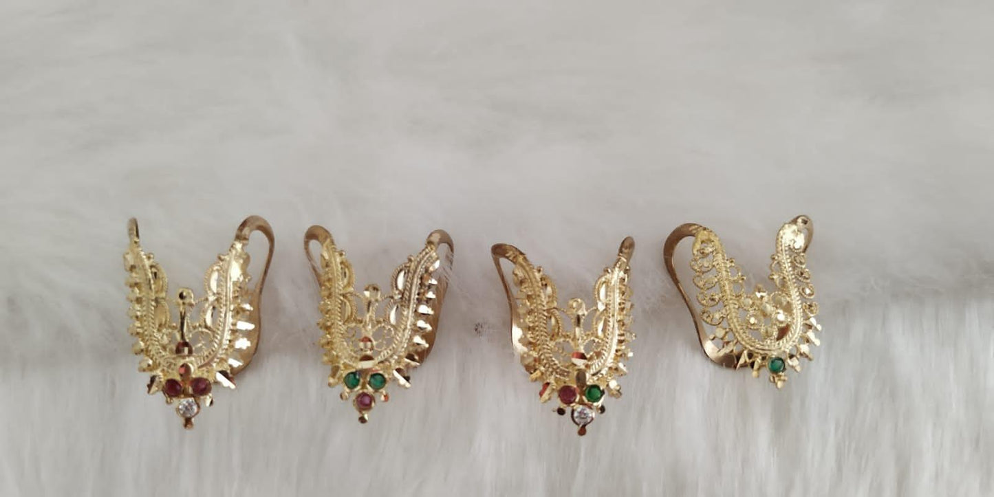 RS Jewellery Ring / Gold Plate Ring / Mothiram / Covering Ring - Orgoshops