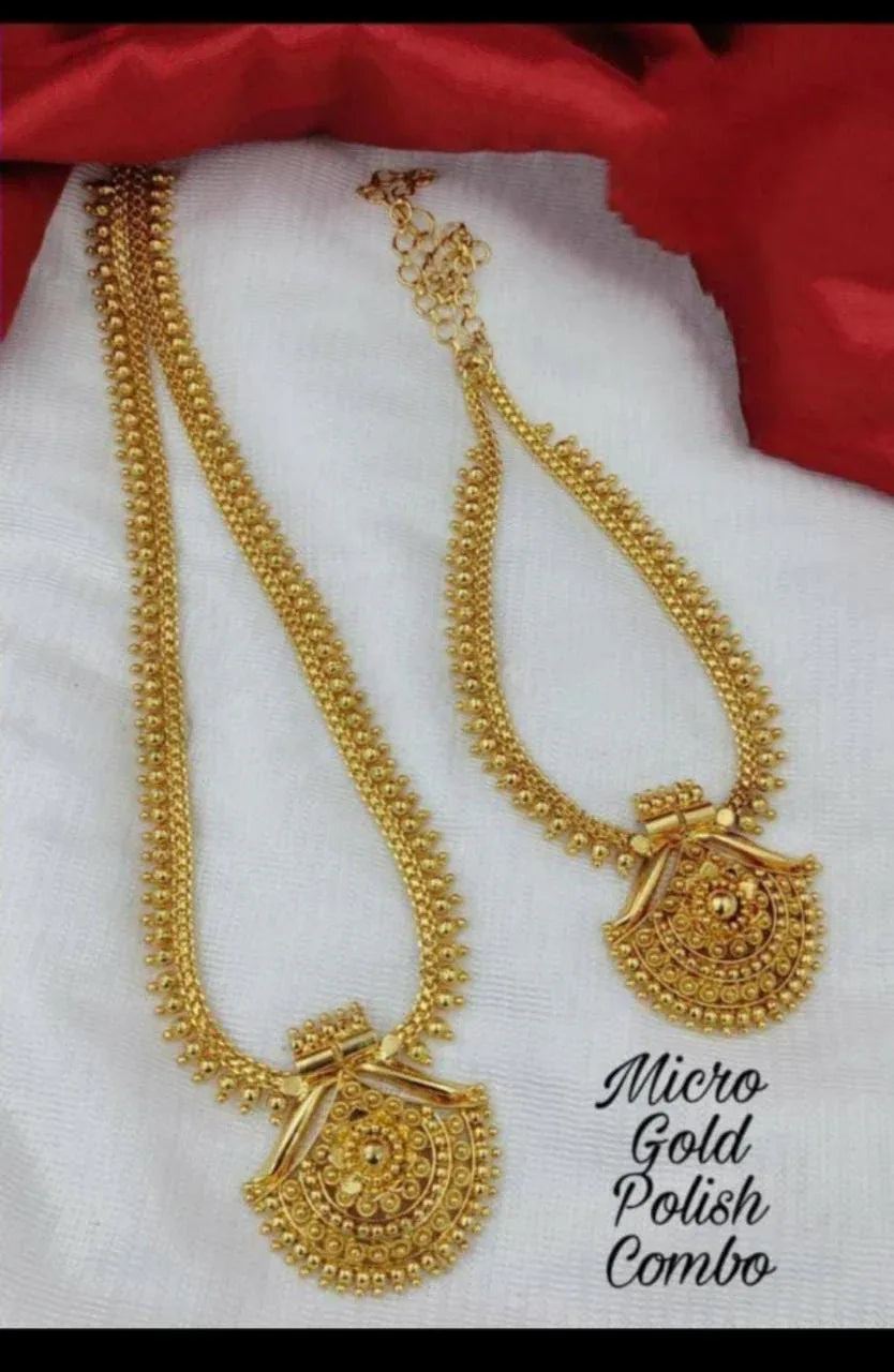 RS Jewellery Necklace & Haram - Combo Pack - Orgoshops