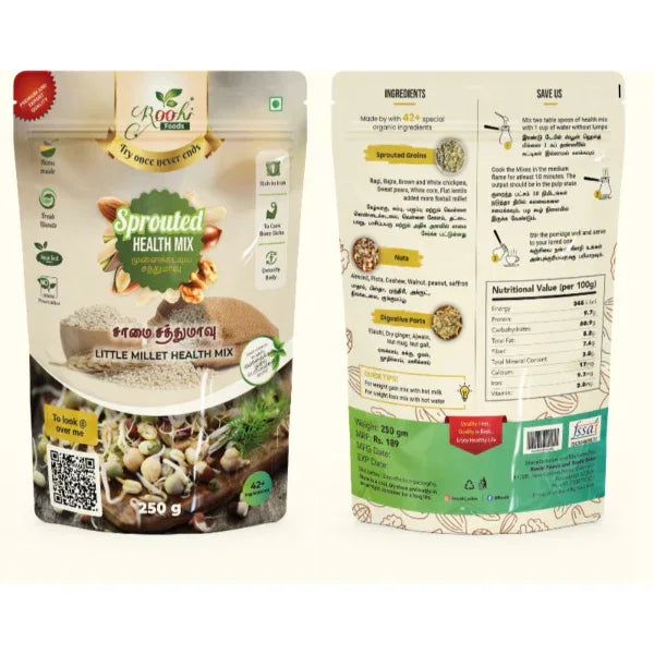 Roohi Samai Health Mix / Little Millet Health Mix - 250 gram - Orgoshops
