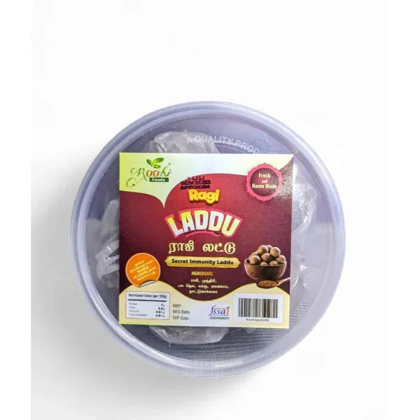 Roohi Finger Millet / Ragi Laddu - 150 gram - Orgoshops