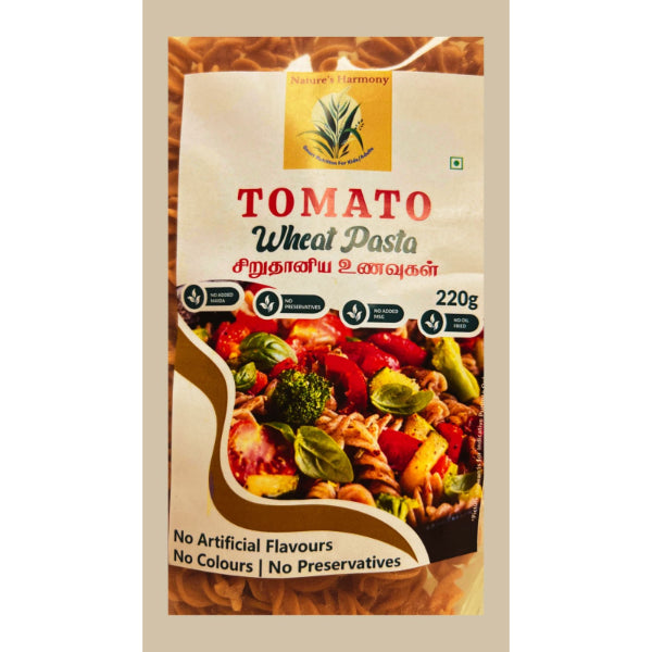 Nature's Harmony : Tomato Wheat Pasta - 220 Gram