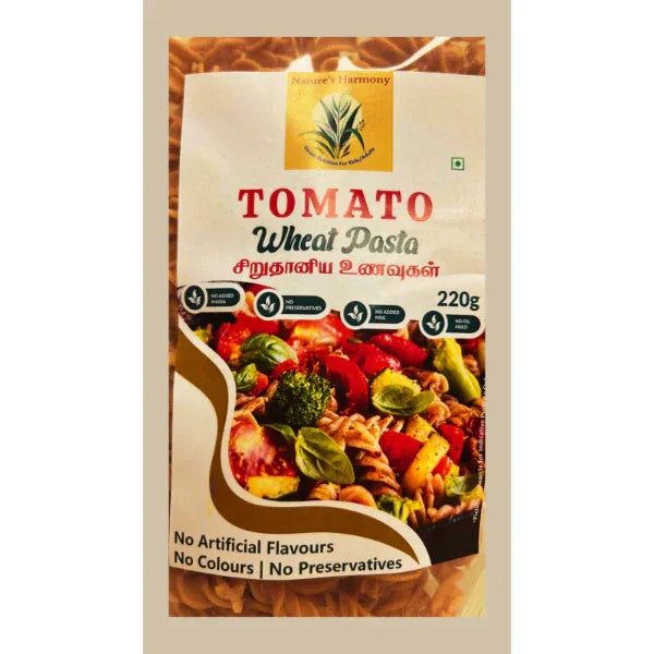 Nature's Harmony : Tomato Wheat Pasta - 220 Gram - Orgoshops
