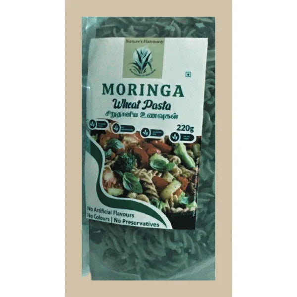 Nature's Harmony : Moringa Wheat Pasta - 220 Grams - Orgoshops