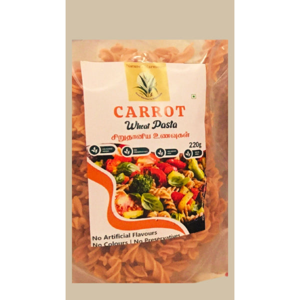 Nature's Harmony : Carrot Wheat Pasta - 220 Grams
