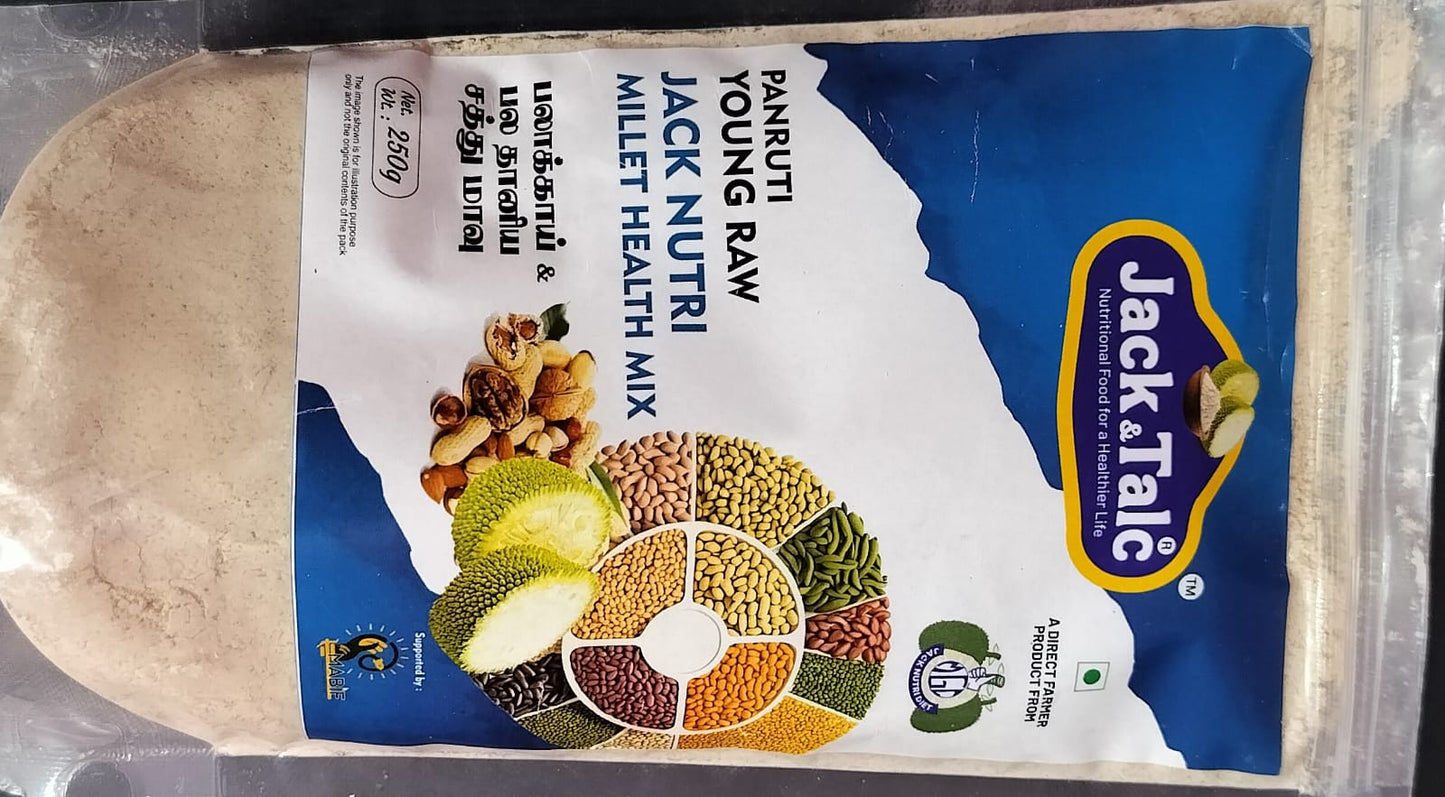 Panruti Young Raw Jack Nutri Millet Health Mix / Jack Nutri Millet Health Mix / Millet Health Mix - 250 g