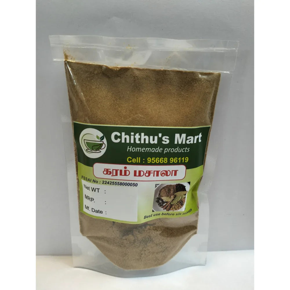 Chithu's Mart : Homemade Garam Masala - 100 gram - Orgoshops