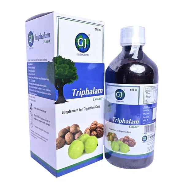 Gj Global Triphala Extract Juice - 500 ml - Orgoshops