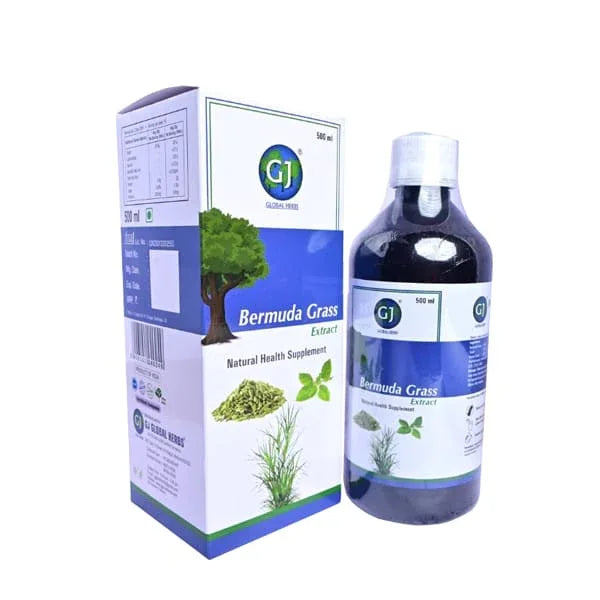 Gj Global Bermuda Grass Extract Juice - 500 ml - Orgoshops