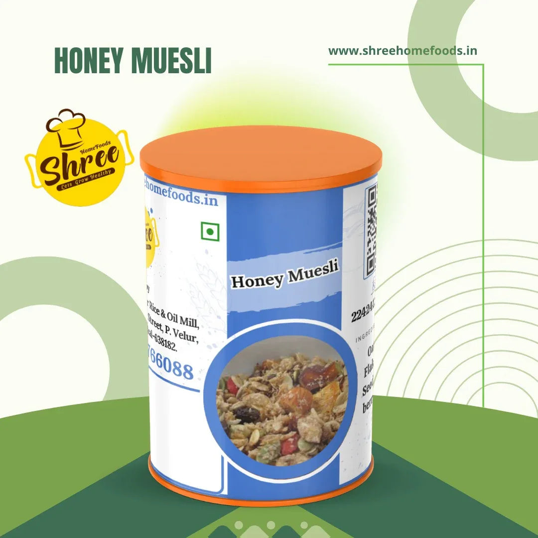 Shree Home Food Honey Muesli - 250 g - Orgoshops