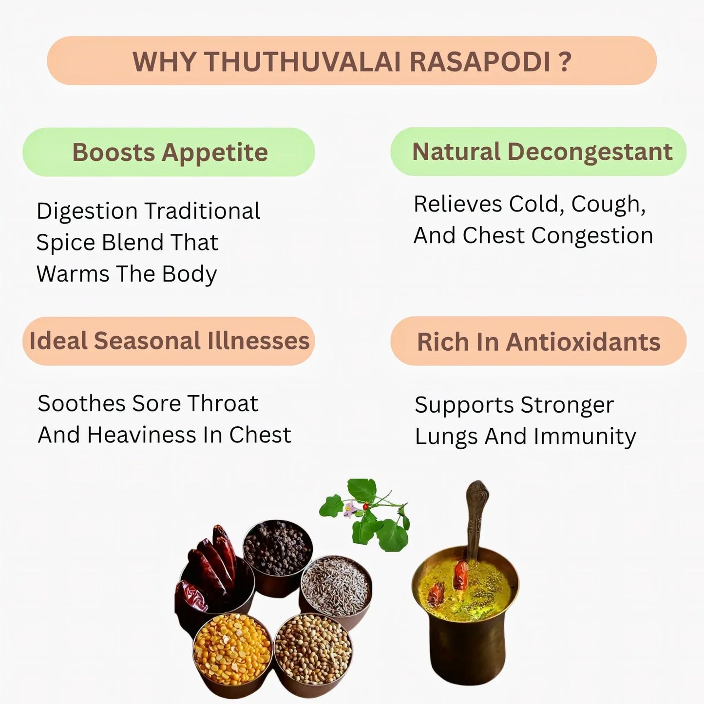 Araikkal Thuthuvalai Rasam Podi - 50 g (Pack of 3) - Orgoshops