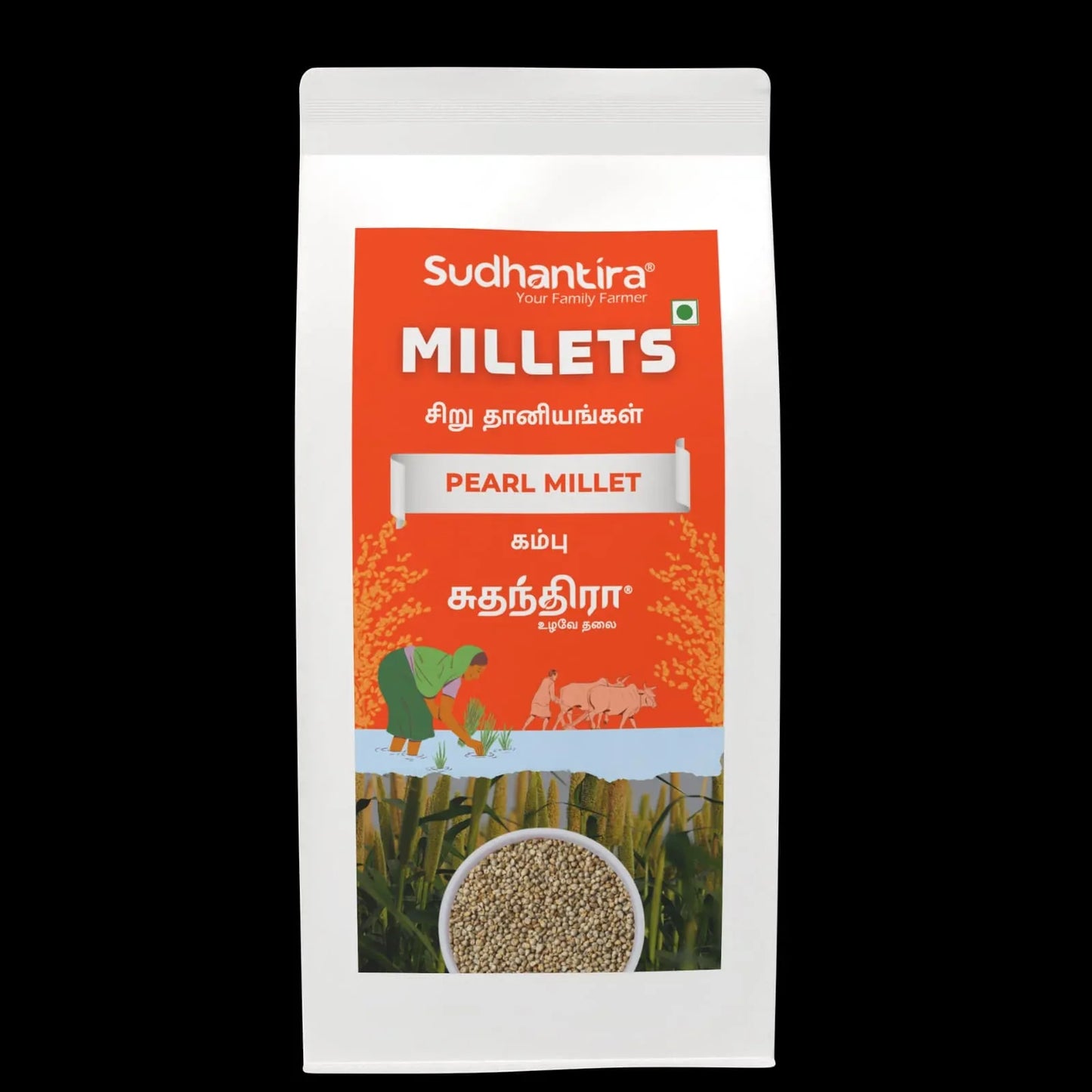 Sudhantira Pearl Millet - 1kg - Orgoshops