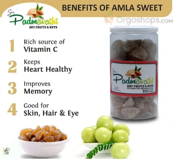 Dried Awala/Awala/Amla - 250g (Sri Padmavathy Dry Fruits and Nuts) - Orgoshops