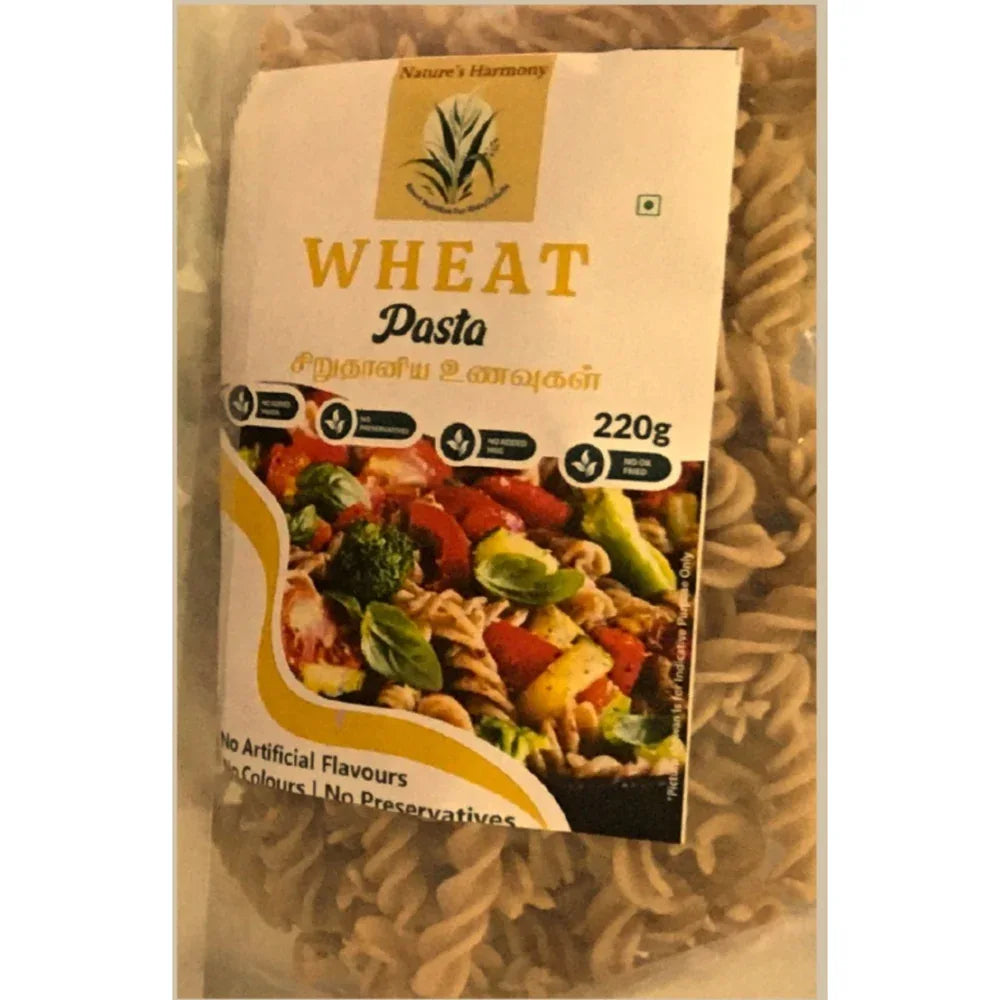 Nature's Harmony : Wheat Pasta - 220 Grams - Orgoshops