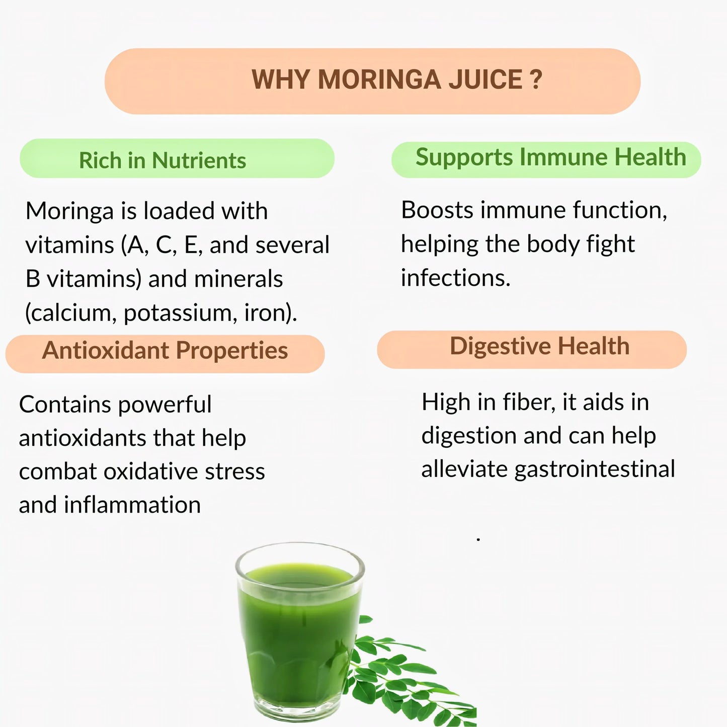 33 Herbals Moringa Juice ( Murungai ) - 500 ml - Orgoshops