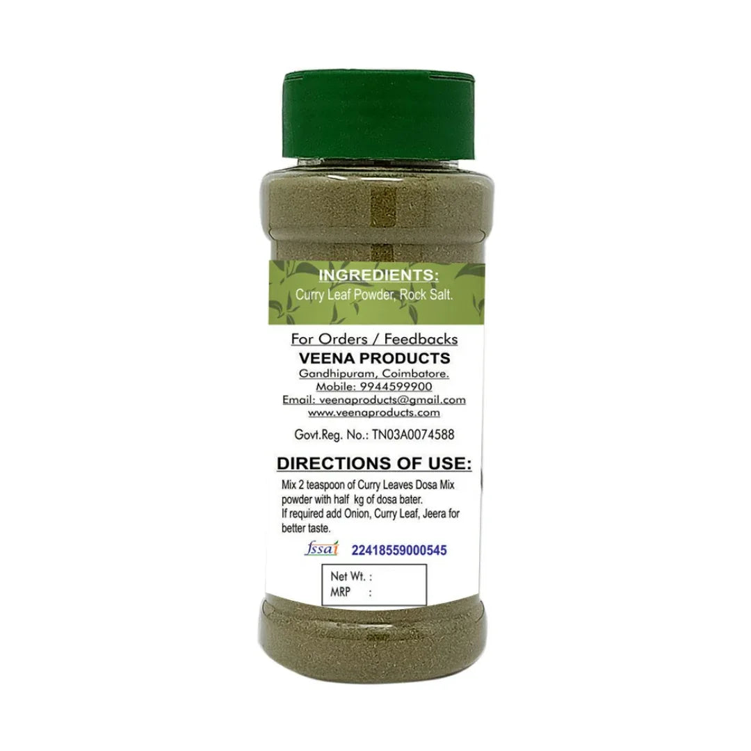 Ingredients of Curry Leave powder