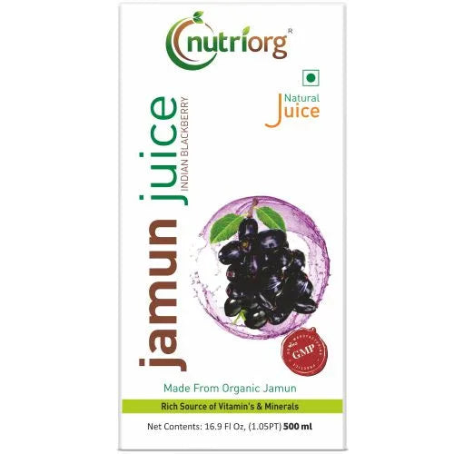 Nutriorg Jamun Juice - 500ml - Orgoshops