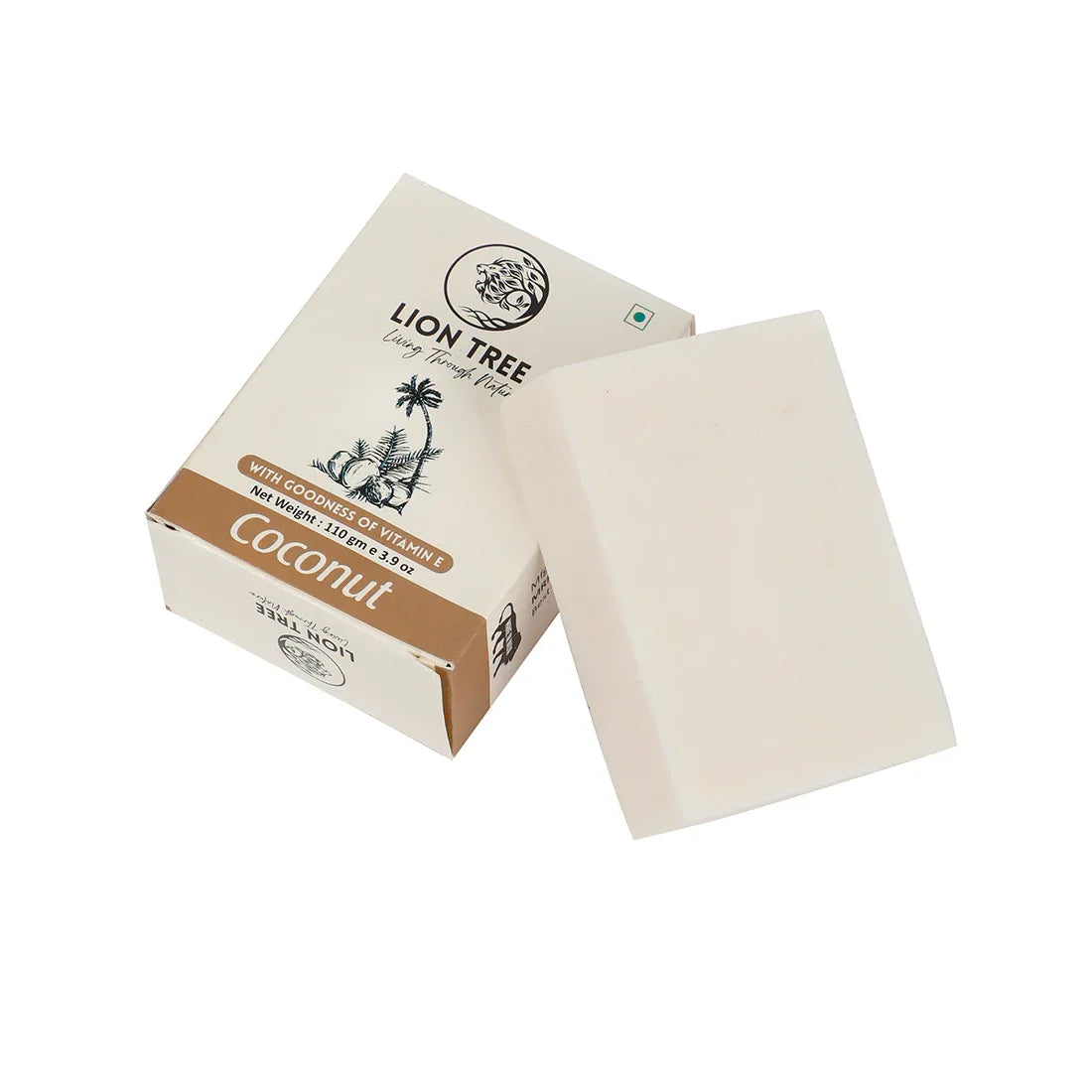 Lion Tree Handmade Coconut Soap With Goodness Of Vitamin E 110gm - Orgoshops