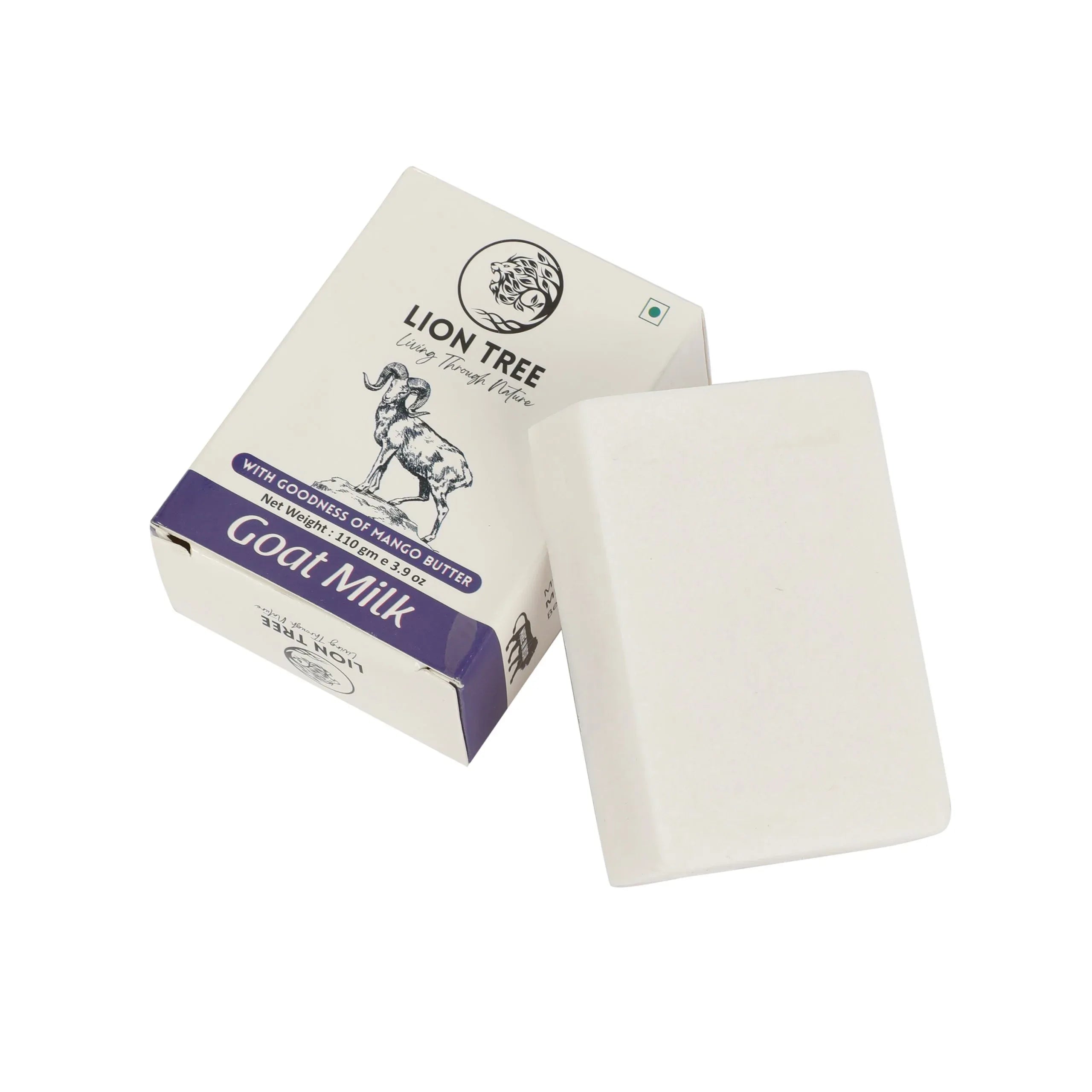 Lion Tree Handmade Goat Milk Soap With Goodness Of Mango Butter 110gm - Orgoshops