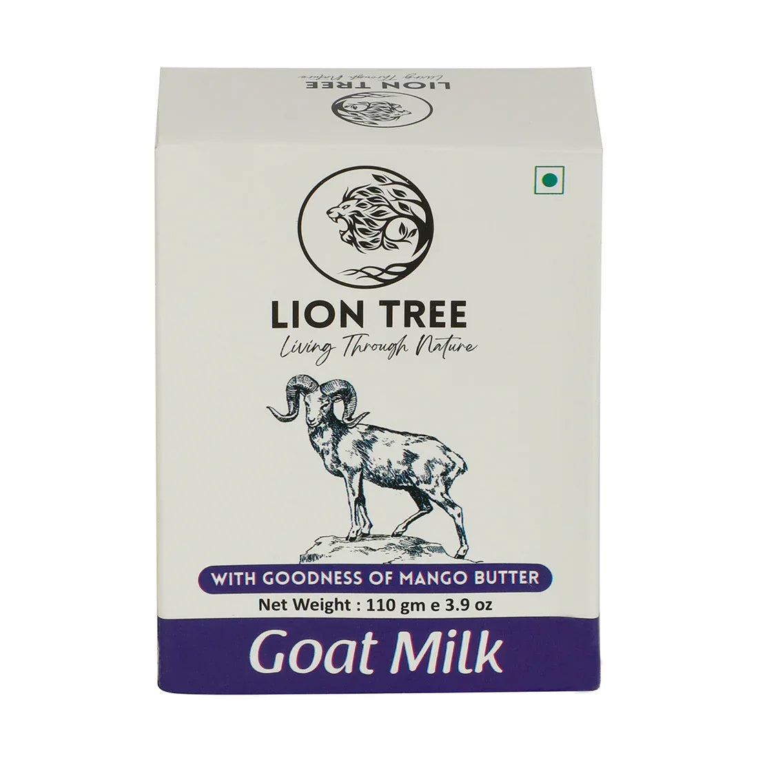 Lion Tree Handmade Goat Milk Soap With Goodness Of Mango Butter 110gm - Orgoshops