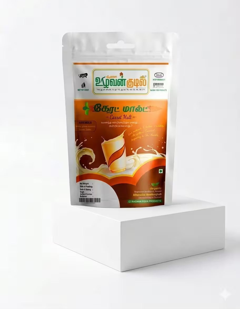 Karai Uzhavan Kudil Carrot Malt - 125 g