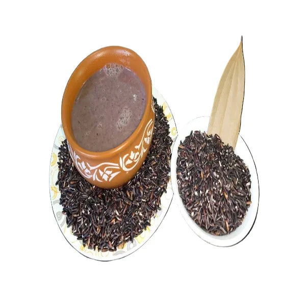 Thaiman Organic Karuppu Kavuni Kanji Mix / Kanji Mix / Karuppu Kavuni - 1 kg - Orgoshops