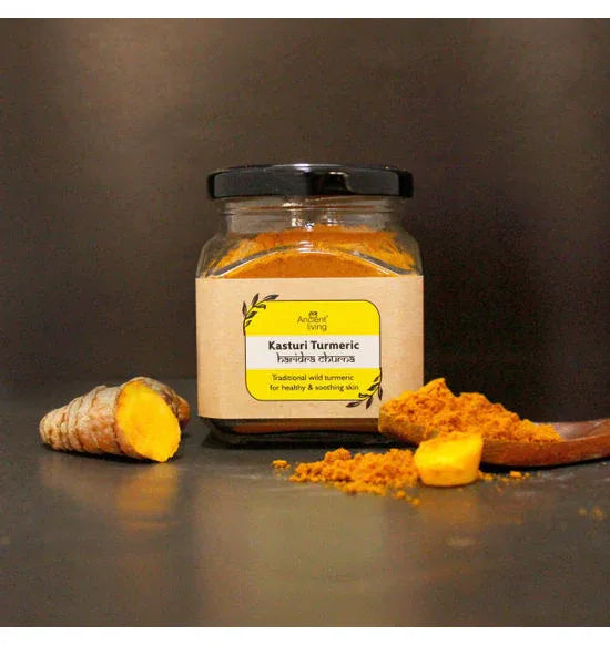 Anciant living Organic Kasthuri Turmeric - 100gm - Orgoshops