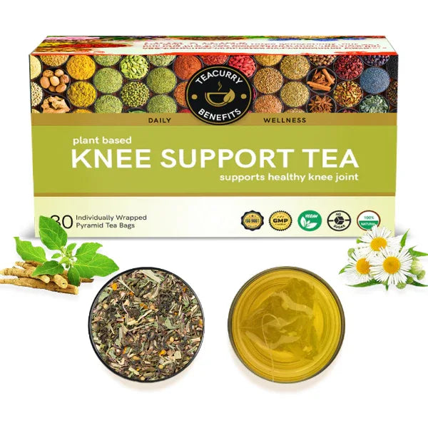 Knee Support Tea/Helps with Knee Pain, Osteoporosis, Strong Bones-100g (30 Bags) - Orgoshops