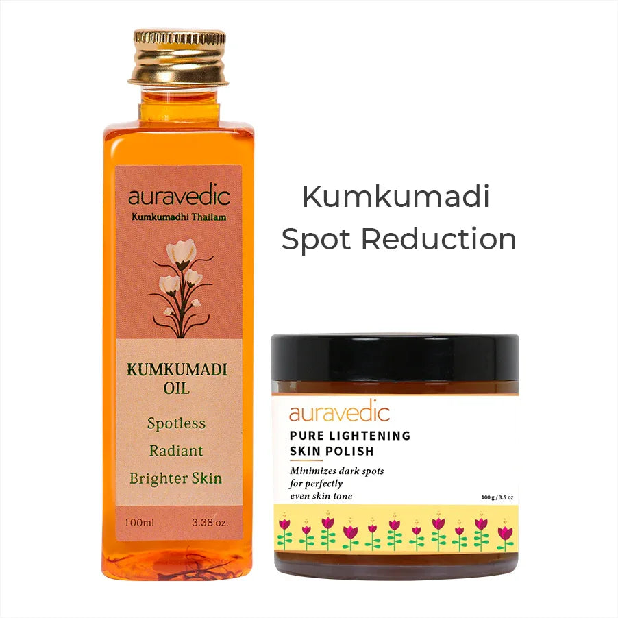 Auravedic Kumkumadi Spot Reduction ( 100ml * 2 ) - Orgoshops
