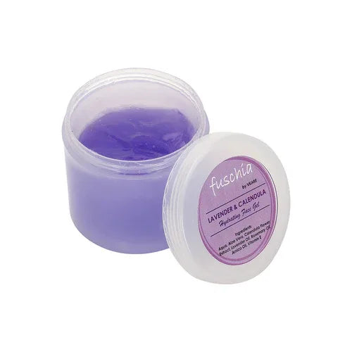 Fuschia Hydrating Face Gel - Lavender & Calendula - 100g - Orgoshops