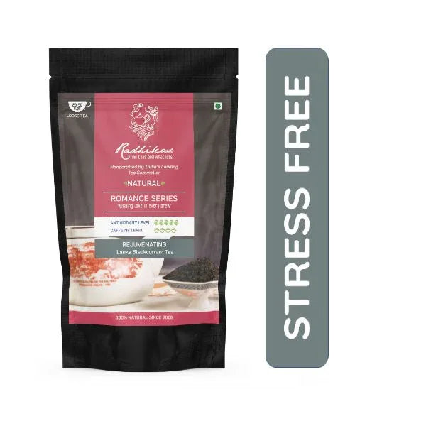 Rejuvenating Lanka Blackcurrant Tea | Natural Teas | Cold & Hot Brew | Makes 25 Cups - Orgoshops