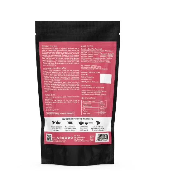 Invigorating Lanka Cherry Tea | Natural Teas | Cold & Hot Brew | Makes 25 Cups - Orgoshops