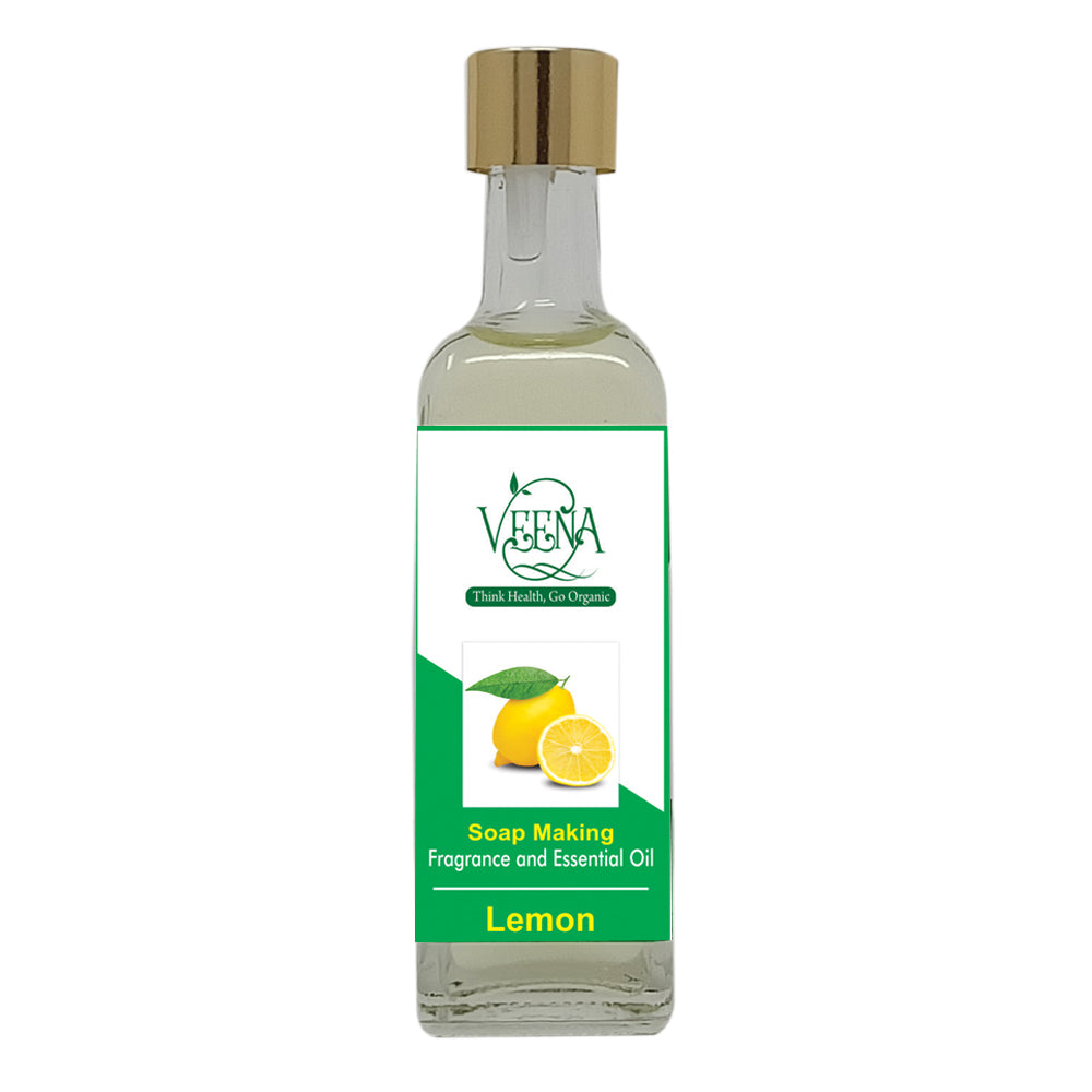 Veena Soap Making Lemon Essential and Fragrance Oil - 60Ml