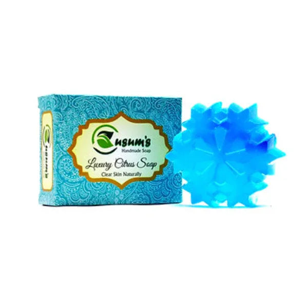 Kusum’s Naturals Luxury Citrus Soap - 105g - Orgoshops