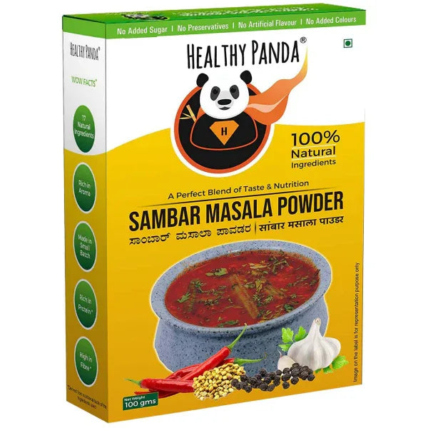 Healthy Panda : Sambar Masala Powder - Orgoshops