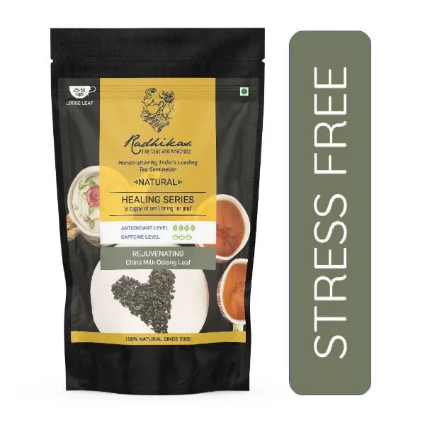 Rejuvenating China Milk Oolong Leaf | Natural Teas | Cold & Hot Brew | Makes 25 Cups - Orgoshops