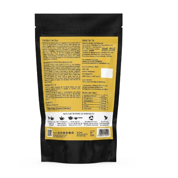 Rejuvenating China Milk Oolong Leaf | Natural Teas | Cold & Hot Brew | Makes 25 Cups - Orgoshops