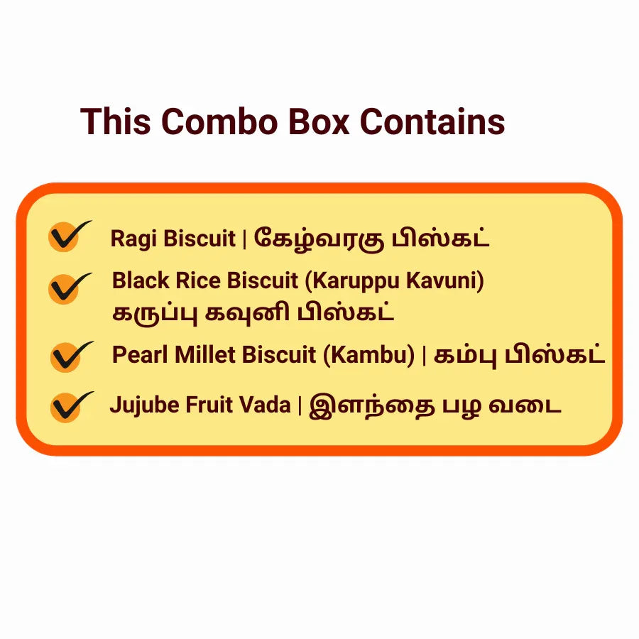 Millet Biscuit Festive Combo Pack 1 - Orgoshops