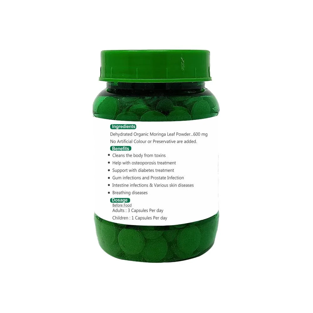Veena Moringa Leaf Tablet - 250Tablets - Orgoshops