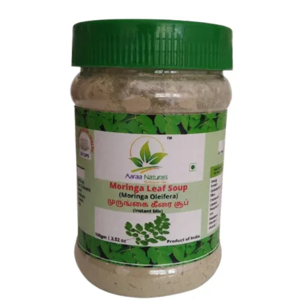 Aaraa Natural Moringa Leaf Soup / Moringa Oleifera / Moringa Instant Mix - 100 g - Orgoshops