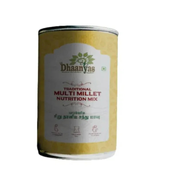 Dhaanyas Multi Millet Nutritional Mix - 450 g (Pack of 2) - Orgoshops