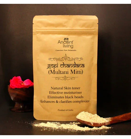 Anciant living Organic Multani Mitti -100gm - Orgoshops