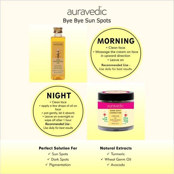 Auravedic No More Dark Spots ( 100ml * 2 ) - Orgoshops