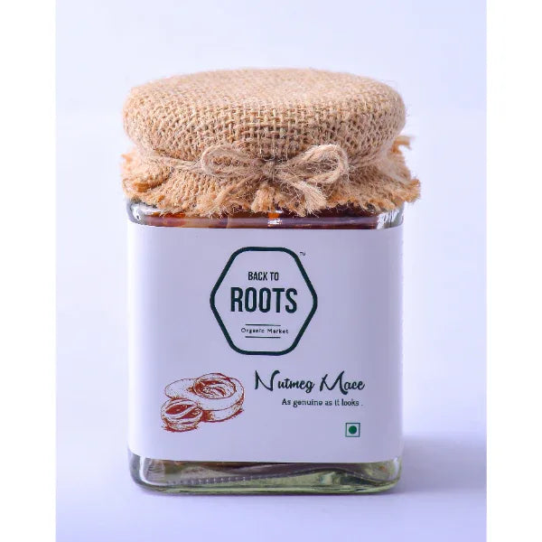 Back to Roots : Nutmeg Mace / Jathikai - 30 g - Orgoshops